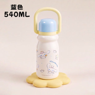 便携宿舍桌面杯子高颜值女学生三丽鸥上学专用卡通可爱提手保温杯
