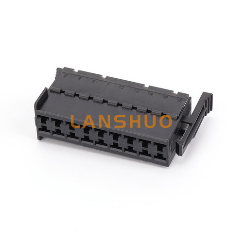 929504-6国产汽车护套18Y-5056-K连接器18孔接插件5.0间距