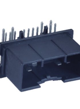 2005353-2  国产汽车连接器针座 25453-14AW-2 弯针 接插件