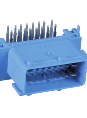 953371-3  国产汽车连接器针座 33342C-16AW-5 弯针 接插件