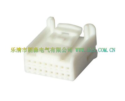 1318386国产汽车护套22011-16Y 16P连接器胶壳接插件护套