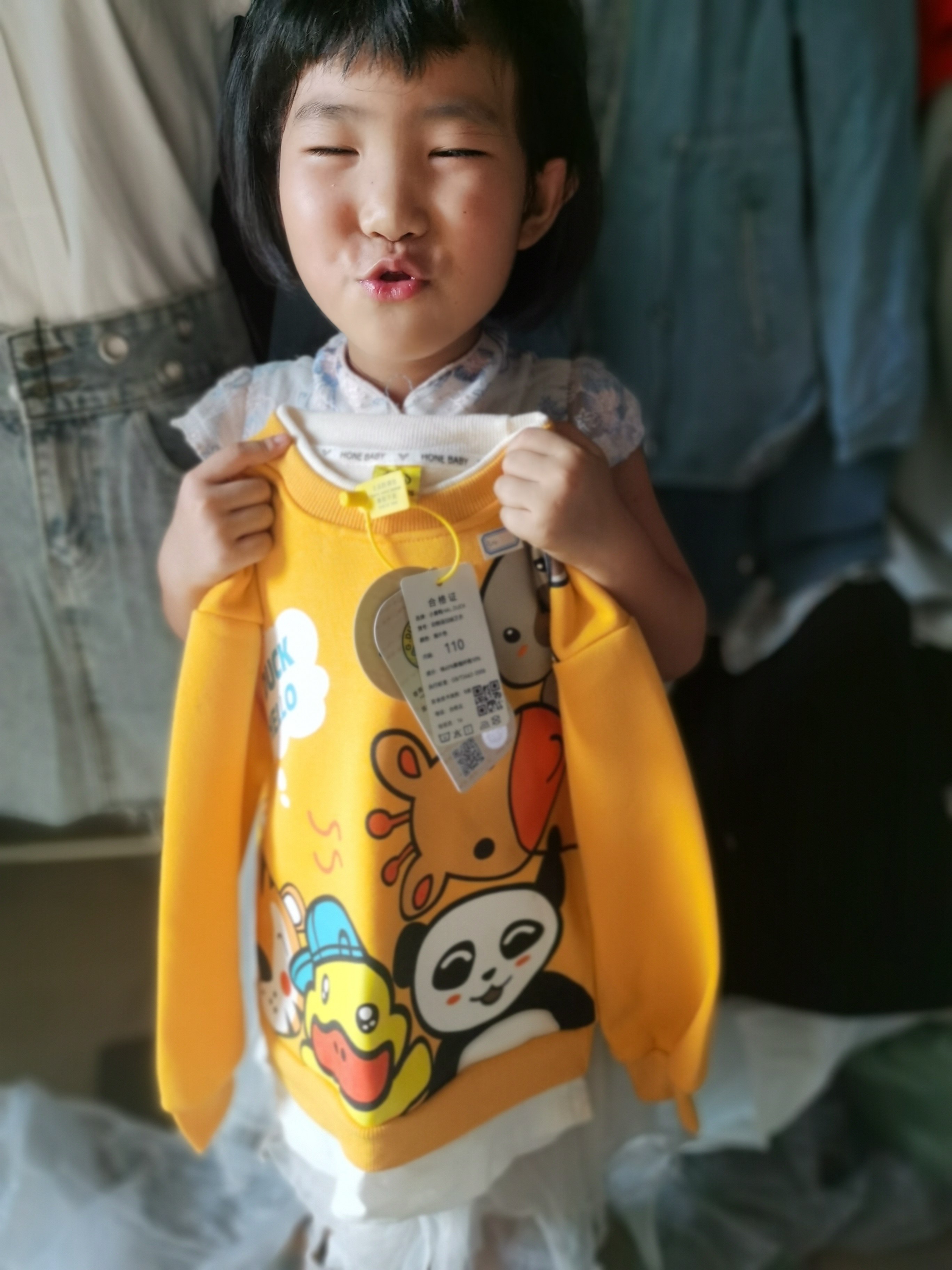 2026新款儿童装男童女童卫衣长袖T恤假两件衣服韩系帅气可爱裤子