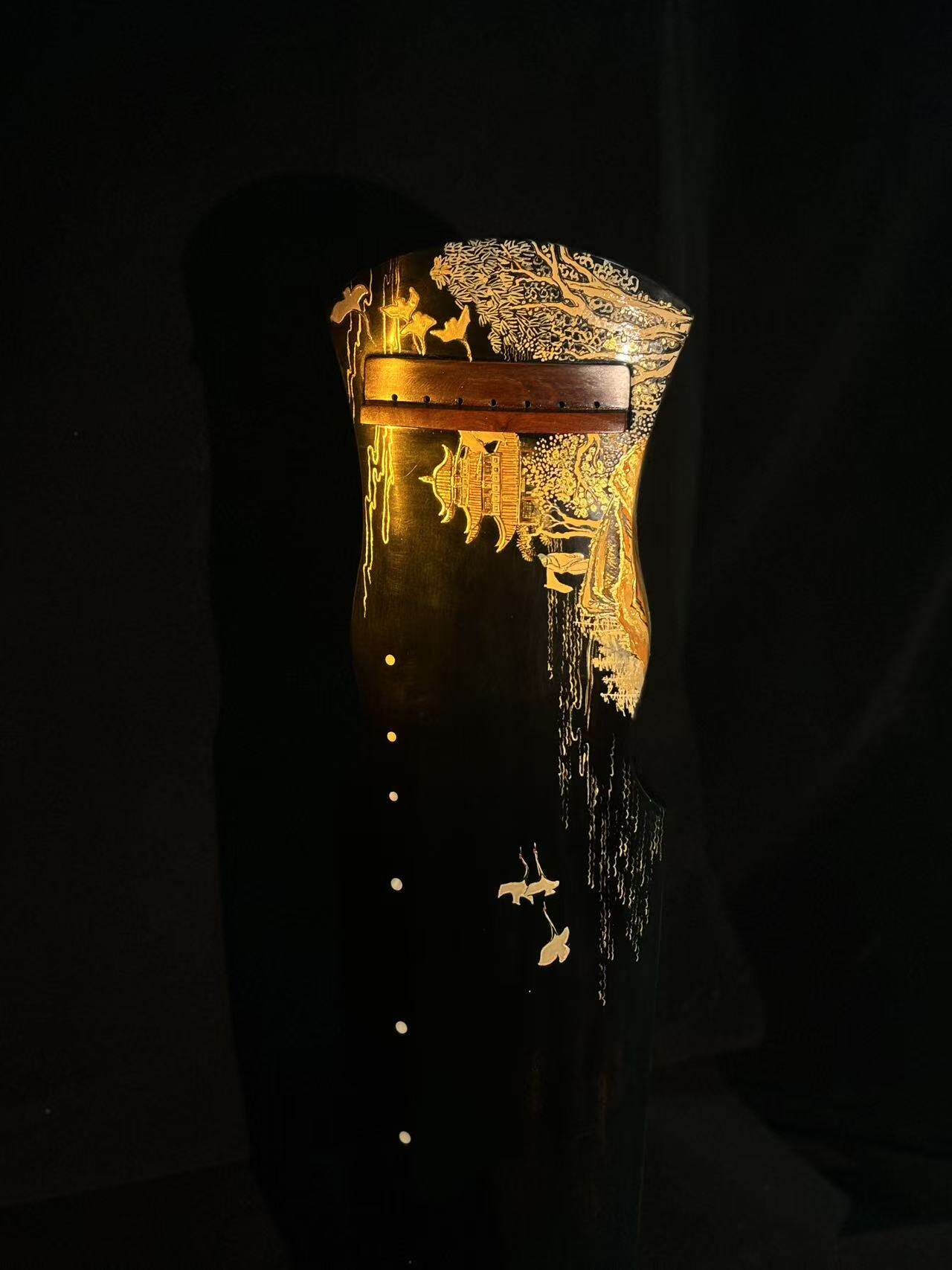 青山古琴纯手工制作古琴杉木古琴纯生漆古琴