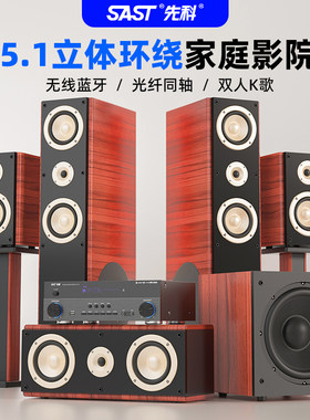 先科5.1家庭影院音箱套装