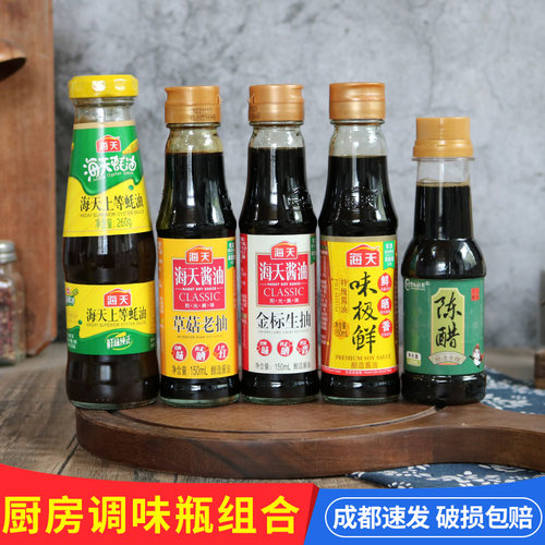 海天调料组合小瓶套装宿舍用
