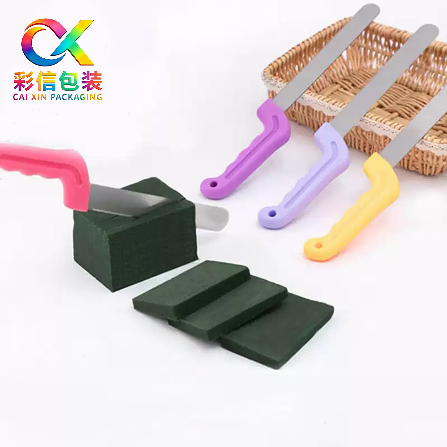 花艺工具包装材料花泥刀图片