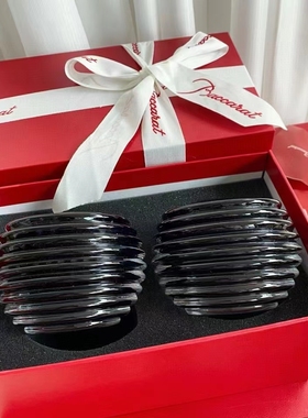 baca巴卡巴卡法式水晶玻璃烛台氛围温馨高档节日婚庆礼品装饰烛i.