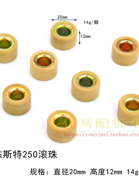 适用银刃YP250林海金浪ATV 400 碟影LH300离合滚珠普利珠滑块组件