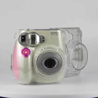 拍立得保护壳富士mini7s/7c相机壳保护壳透明保护外壳硬壳收纳壳
