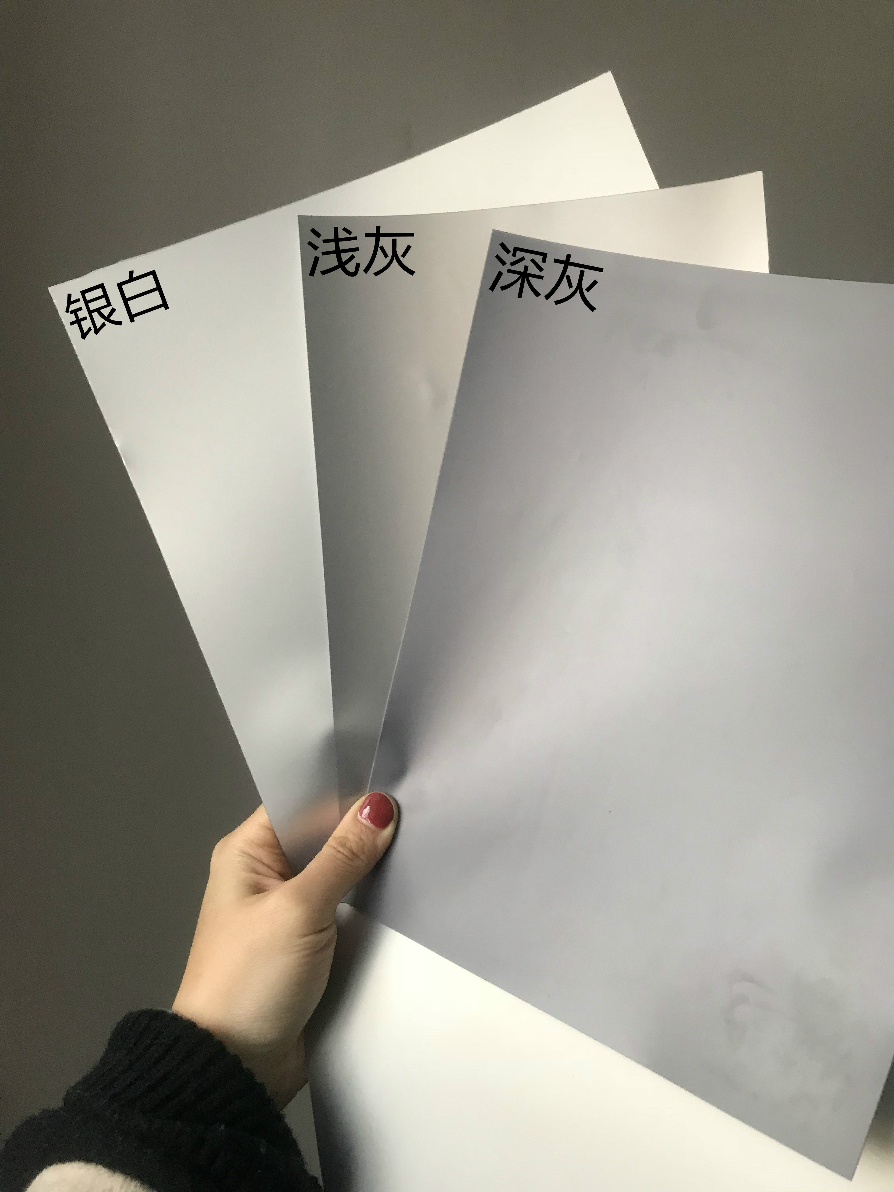 进口高清抗光全息投影膜正投背投幕电梯广告橱窗玻璃双面成像贴膜