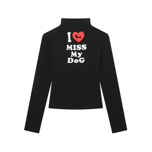 IAMCPLUS 印花小高领打底 2025AW