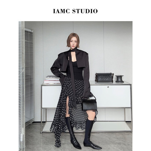 IAMCPLUS 2026SS 绑带西装外套