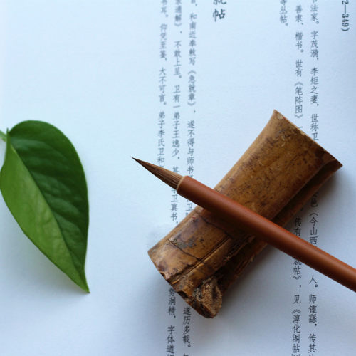 一品小楷王精选黑龙江正冬狼尾小楷行草利器二王一路专业狼毫毛笔 - 封面