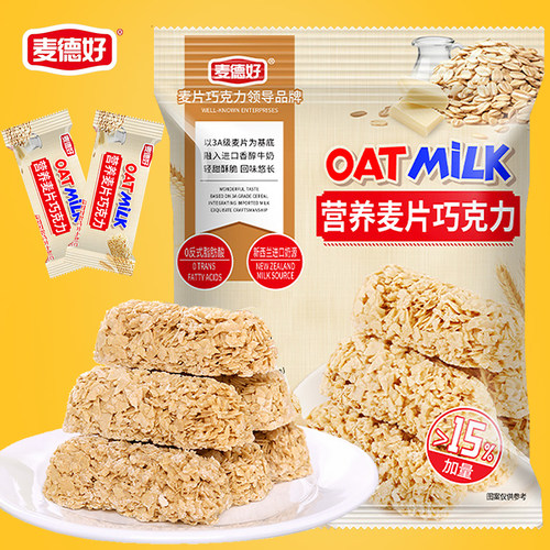 麦德好330g代餐零食燕麦巧克力