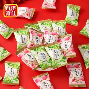 雅佳果茶味夹心软糖水果乌龙茉莉茶味夹心网红热门儿童小零食软糖