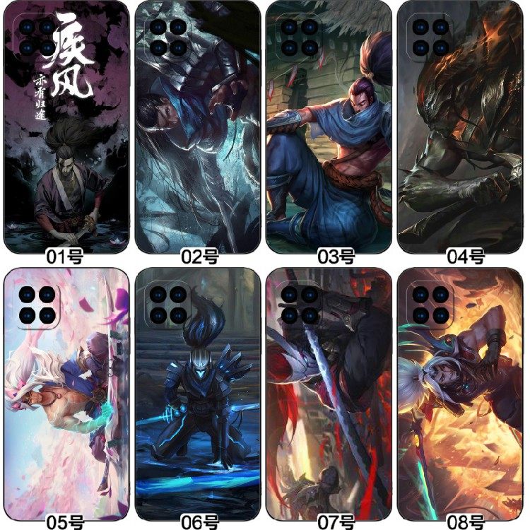 疾风剑豪lol亚索 适用 华为 nova8 se/7i/6/红米note 13/pro /k70/10a