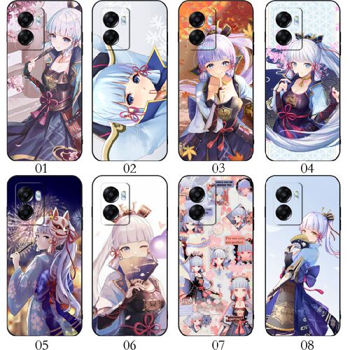 原神 神里绫华 适用iQOO Z8/Neo6 SE/Z7/Z6/U5/11 Pro/11S/10/9/8/Neo8/Neo7/红米 12/12R/realme V30手机壳