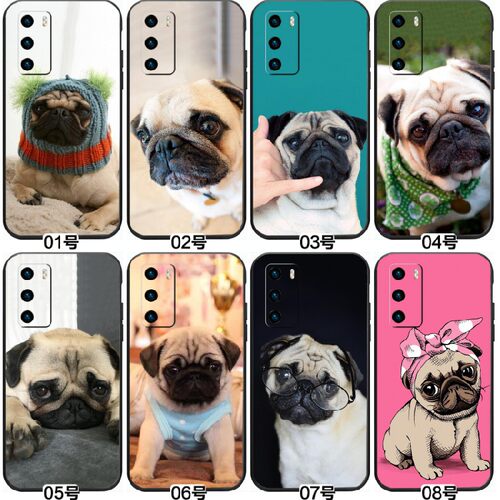 巴哥犬 适用 iQOO/10 Pro/9/8/7/5/3/Neo8/Neo7/Neo6 SE/Neo5S/Neo3/Neo/Z7/Z6/Z6x/Z5/Z5x/Z3/Z1 手机壳