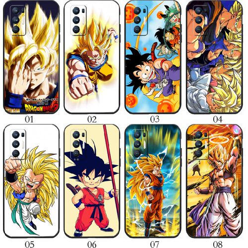 七龙珠z 适用 realme GT/Neo/大师探索版/闪速版/2T/一加 9/Pro/9R/RT/8T/Ace 2V/魅族18/Neo5 SE手机壳