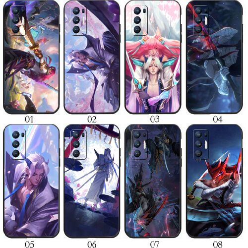 英雄联盟LOL永恩 适用 荣耀80 Pro 直屏版/V40 轻奢版/GT/V30 Pro/30 +/Play5T/4T/X30 max/X10/X20 s手机壳