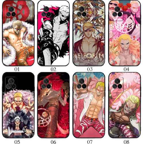 海贼王多弗朗明哥 适用vivo Y31s/X60/Y52s/S7/S9/iQOO 7/U3/红米 K60E/K50 Pro/K40S/Civi 1S手机壳