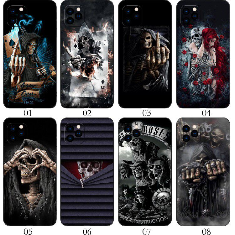 玫瑰骷髅头 适用 红米note 12 pro /荣耀60 se/极速/play 6t/6c/oppo