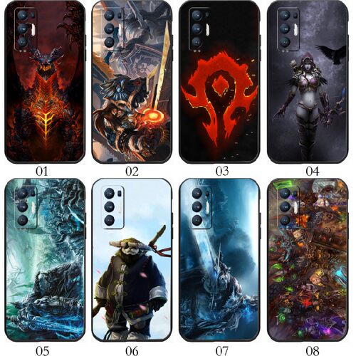 魔兽世界 适用 iQOO Z6/5 SE/Neo 5S/Z5/Neo3/pro/Z3/Z1/U1/U1x/U3x/Z1x/小米10S/10至尊/realme x7手机壳
