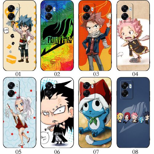 妖精的尾巴 适用 荣耀Play8T/Play6T/Play7T/OPPO Find X3/Pro/X5/OPPO K10x/K11x/K9x/A2x/A1x/A2m手机壳