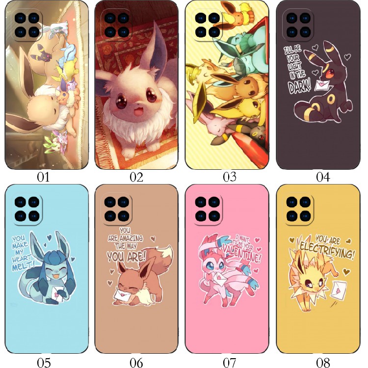 宠物小精灵 伊布 适用 华为 nova8 se/7i/6/红米note 13/pro /k70/10a