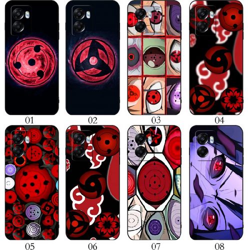 火影写轮眼 适用iQOO Z8/Neo6 SE/Z7/Z6/U5/11 Pro/11S/10/9/8/Neo8/Neo7/红米 12/12R/realme V30t/手机壳