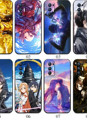 刀剑神域 适用 realme GT/Neo/大师探索版/闪速版/2T/一加 9/Pro/9R/RT/8T/Ace 2V/魅族18/Neo5 SE手机壳