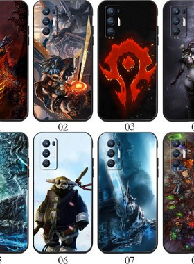魔兽世界 适用 OPPO Reno4 Pro/K/5 Z/6+/A52/A32/A93/A55/A95/A93s/A11s/A56/A55s/K9/K7x/Find X3手机壳