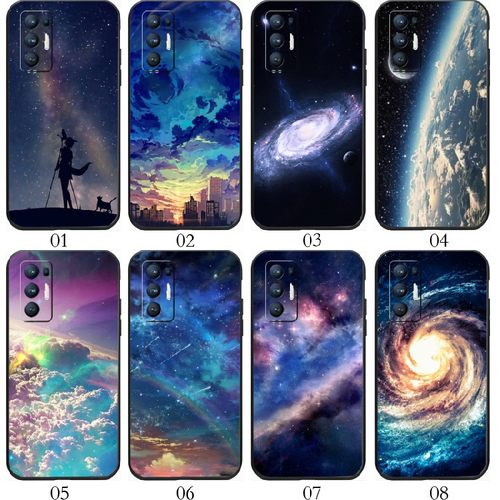 星空ins冷淡风 适用 iQOO?Z6/5 SE/Neo 5S/Z5/Neo3/pro/Z3/Z1/U1/U1x/U3x/Z1x/小米10S/10至尊/realme手机壳