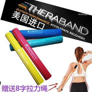 美国赛乐棒TheraBand flexbar 握力棒高尔夫肘网球肘手腕康复锻炼