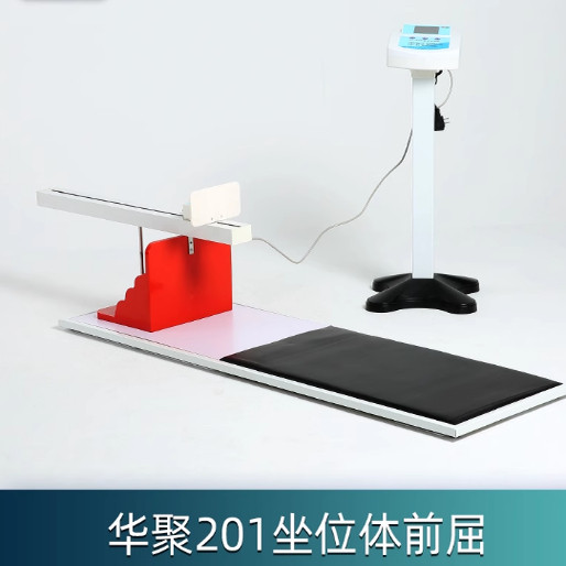 华聚201电子坐位体前屈测试仪 中考体前驱计 中小学生座位训练器