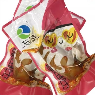 包邮 鱿鱼仁达鱿鱼仔香辣味原味鱿鱼100包鱿鱼干办公休闲零食