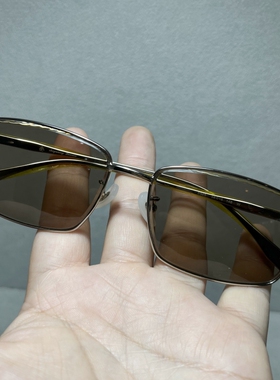 925银框水晶石眼镜男东海正品