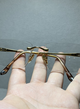 水晶眼镜男款石头镜清凉养眼