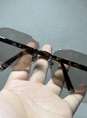 水晶石眼镜男中老年清凉养眼