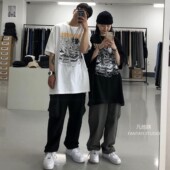 凡他姨 TRES EMPRE欧美嘻哈恶搞印花T恤男女同款 短袖 纯棉23新款