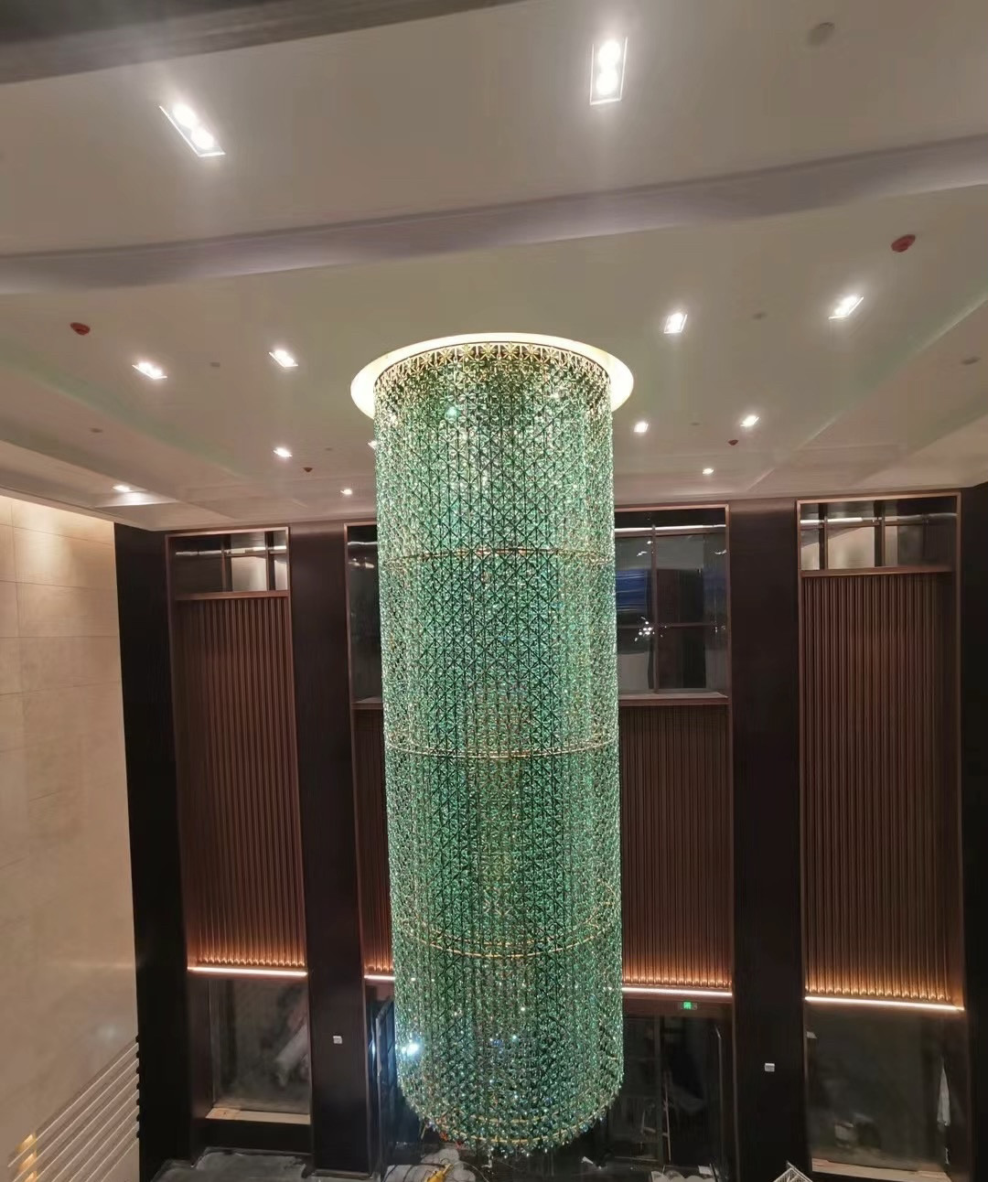 轻奢复式楼梯吊灯长吊灯水晶loft吊灯豪华大气别墅楼梯间酒店吊灯