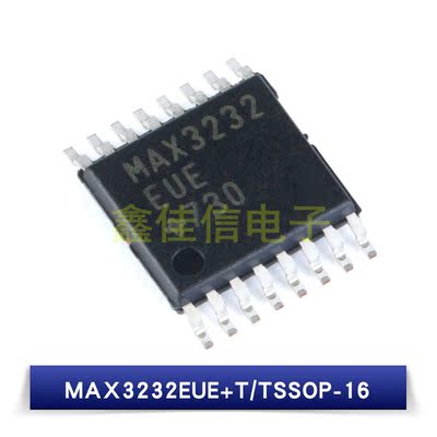 原装正品 贴片 MAX3232EUE+T TSSOP-16 RS232 收发器IC芯片