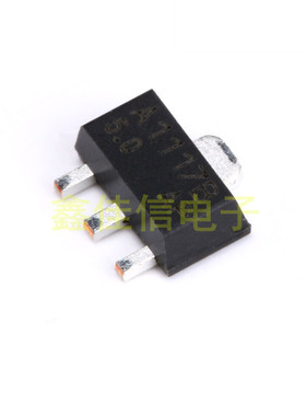 原装正品 CJA1117B-5.0 SOT-89 1A/5V/0.5W 线性稳压电路芯片