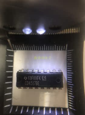 CD4517BE CD4517 DIP-16 TI芯片 全新原装正品现货
