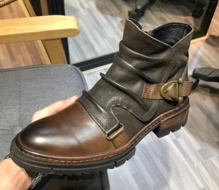 Martin Chelsea Boots For Men Winter Walking Shoes 39-48男靴