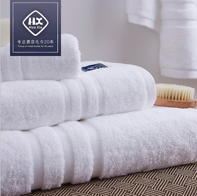 Luxury Hotel Bath Towel Set Large Thick Towels浴巾面巾方巾套