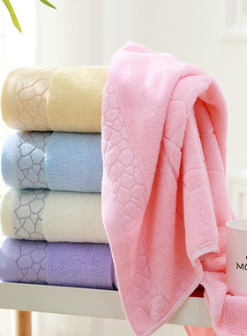 70*140cm 35*75cm Daily labor cotton bath towel suit 浴巾毛巾
