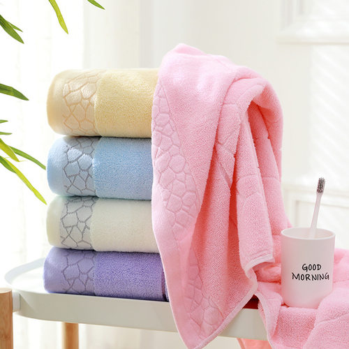 70*140cm 35*75cm Daily labor cotton bath towel suit 浴巾毛巾