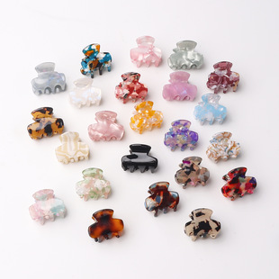 Small Hair Claw Clips 小号醋酸抓夹鲨鱼夹半扎发夹高级感发饰女