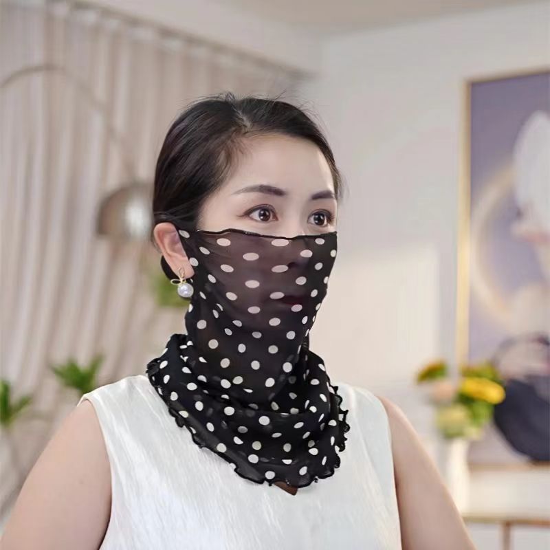 新款韩版女士围巾口罩防晒面罩